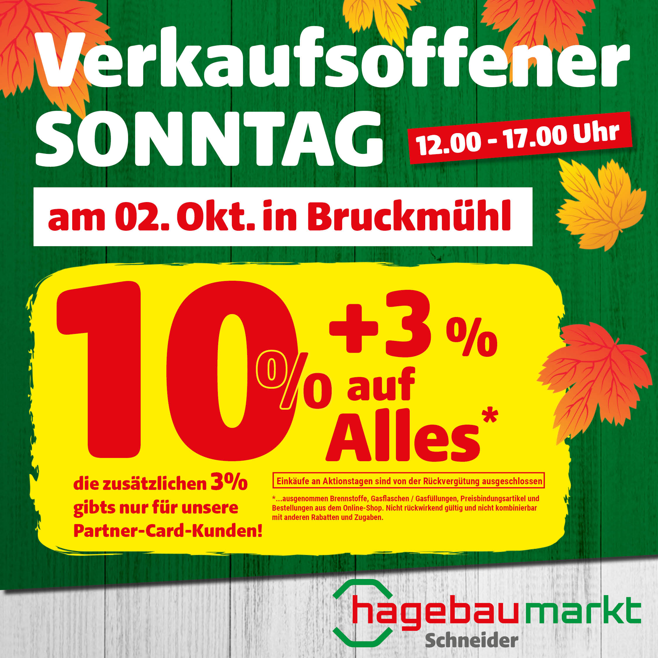 Verkaufsoffenener Sonntag in Bruckmühl am 02. Oktober 2022