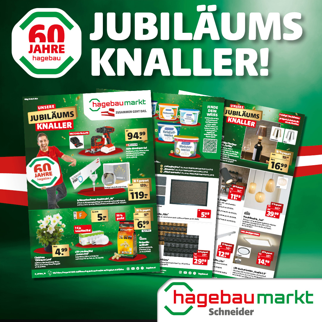 Prospekt - Jubiläums Knaller Angebote