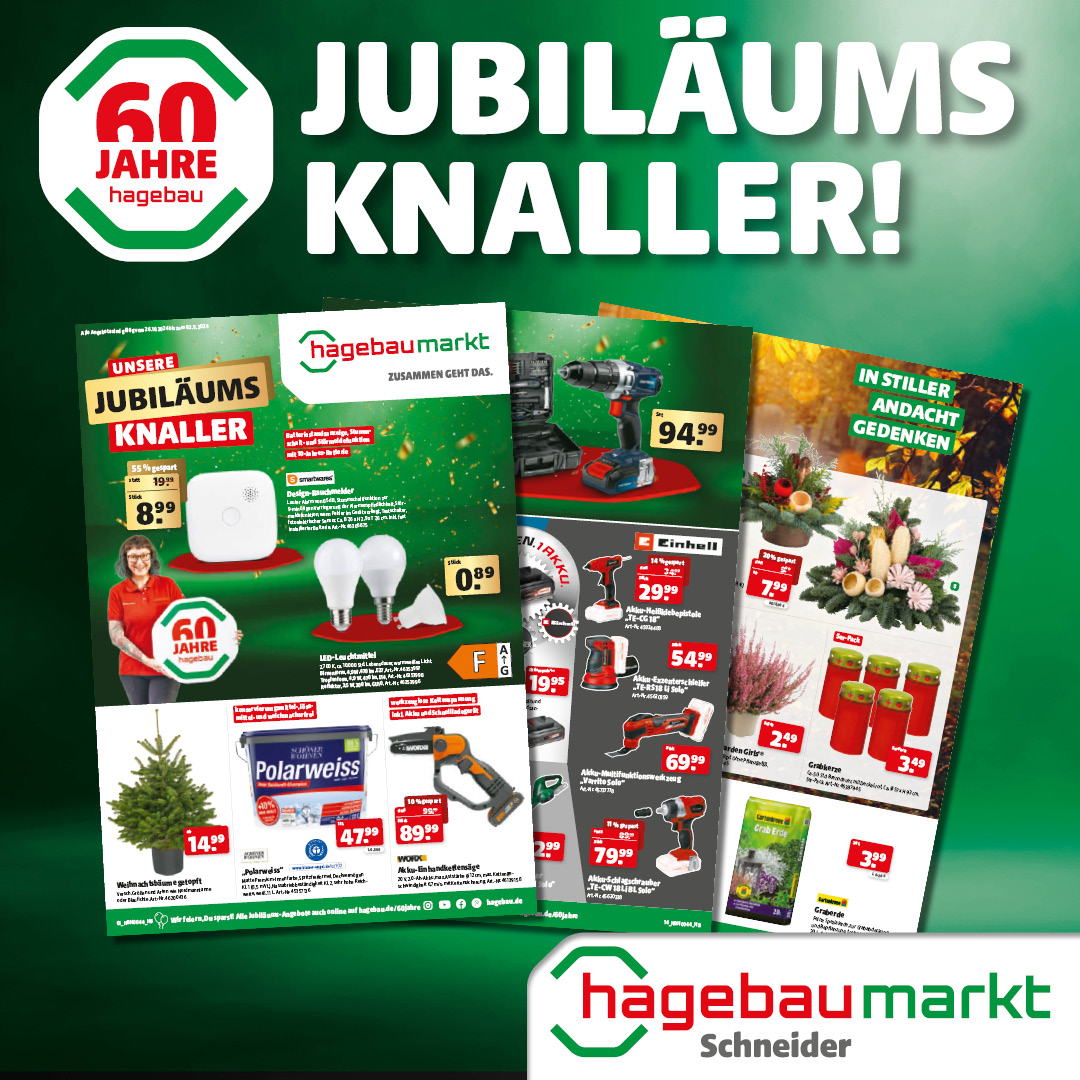 Prospekt - Jubiläums Knaller