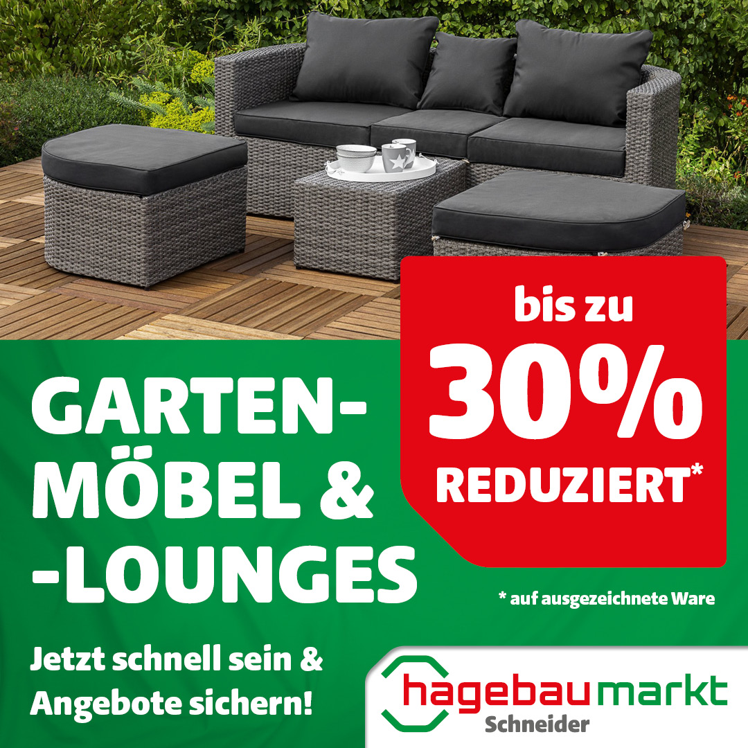 Gartenmöbel & Lounges reduziert