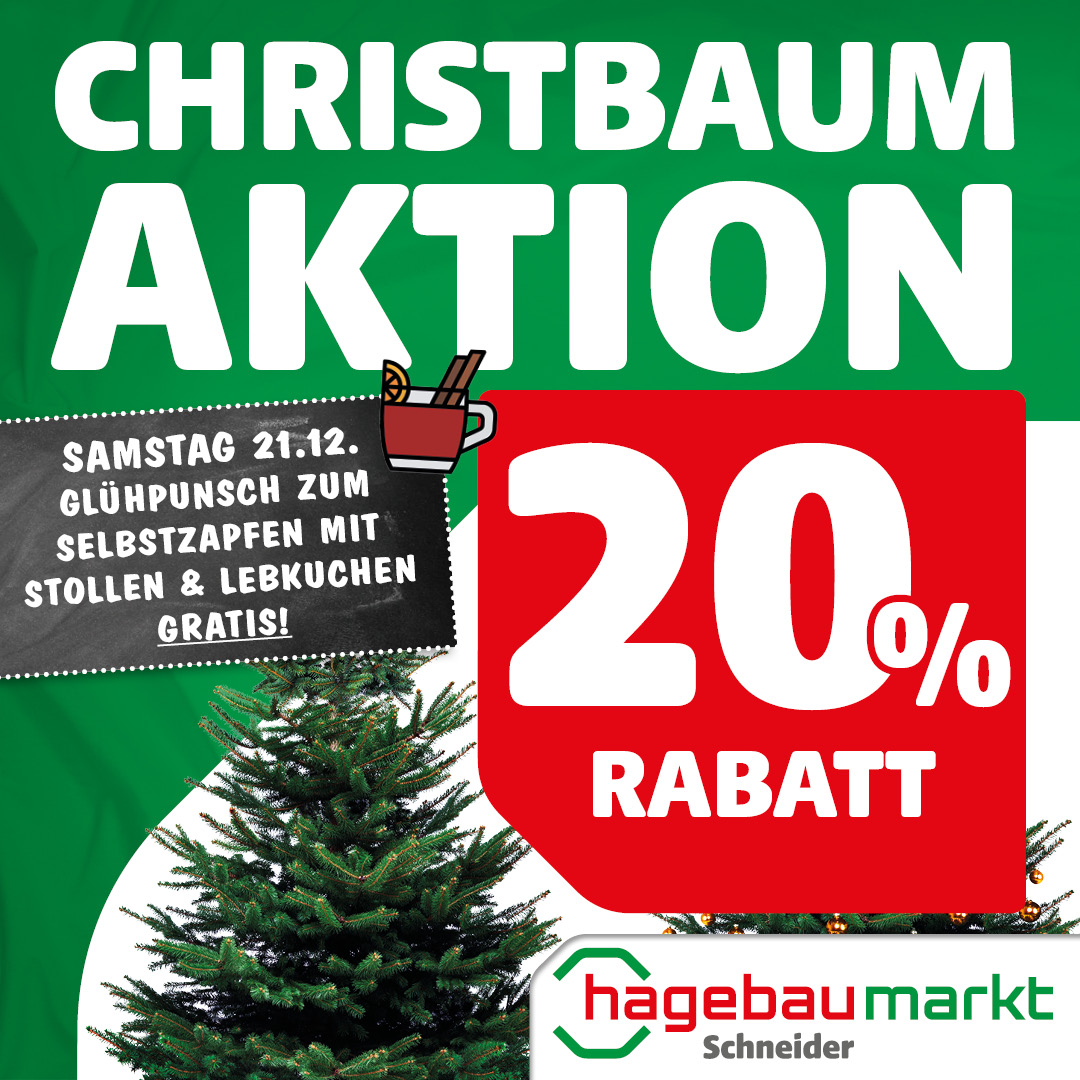 20% Christbaum Aktion