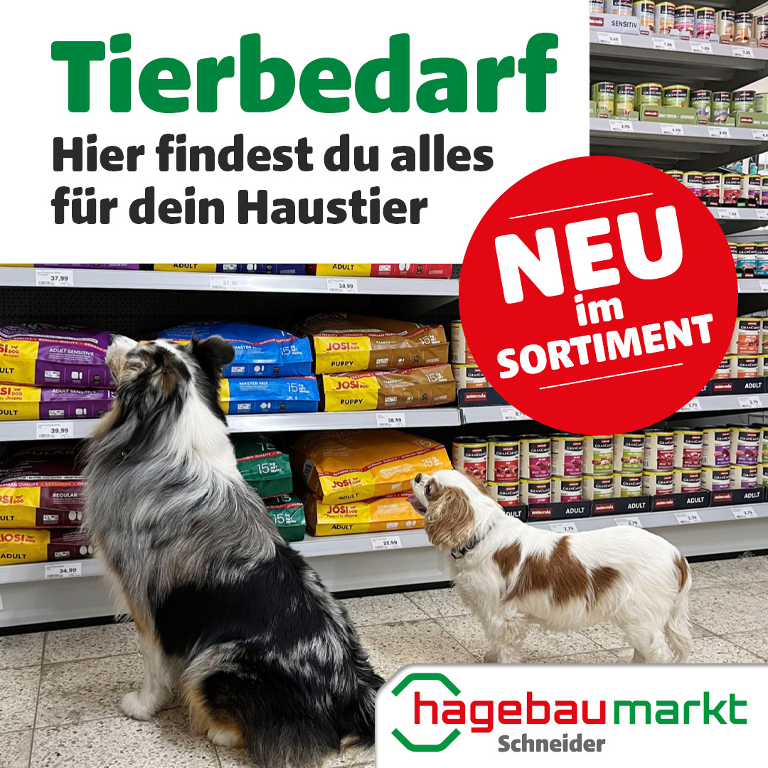 NEU im Sortiment - Tierbedarf